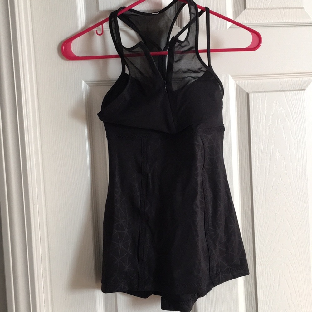 Lululemon Black workout tank